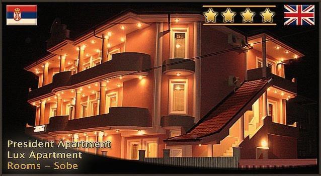 Hotel Vila Mitic Luxx Spa Centar Leskovac  Exteriör bild